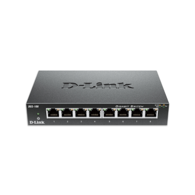 D-link DGS-108 8-Port Gigabit Unmanaged Desktop Switch