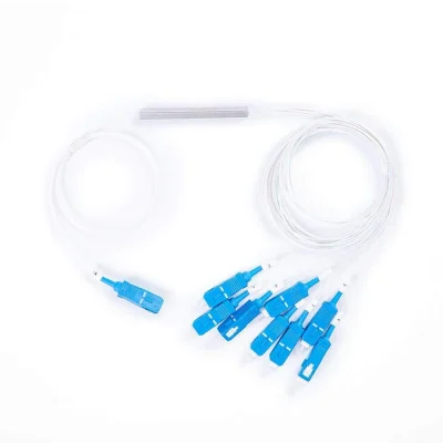 1x8 PLC Splitter with SC/UPC Connectors
