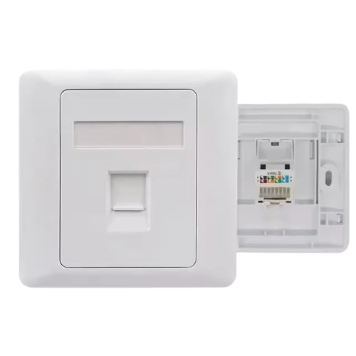 1-Port Network Faceplate